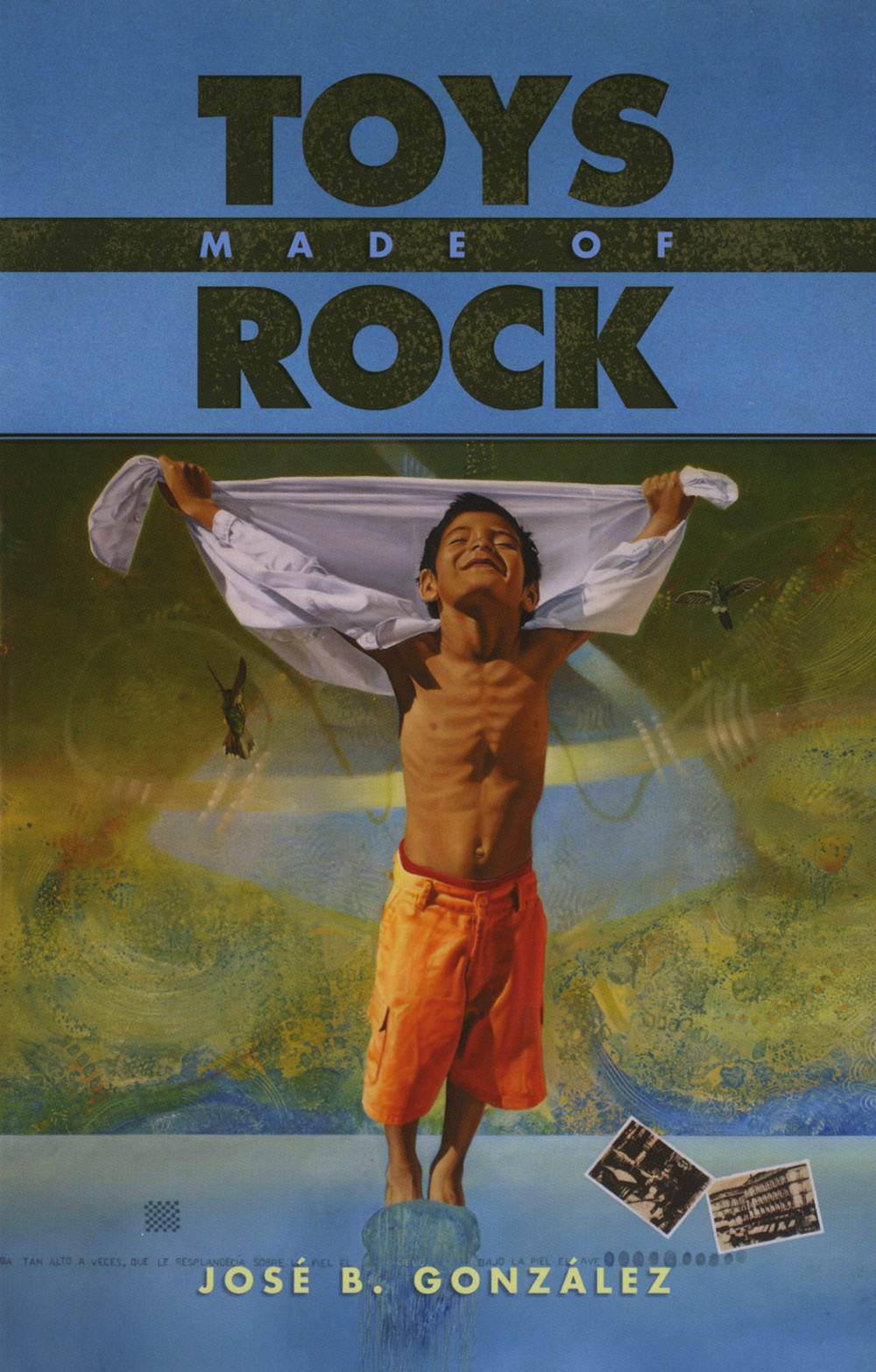 toys made of rock cover art with painting of boy