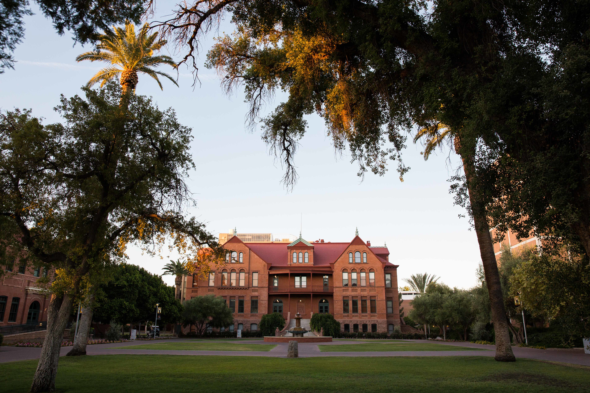 ASU's Old Main building in Tempe, AZ